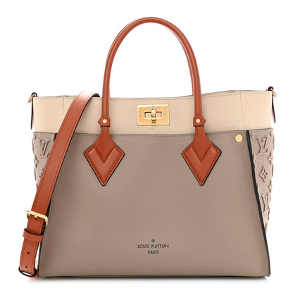Louis Vuitton Calfskin Monogram Tufting On My Side Galet 1 of 9