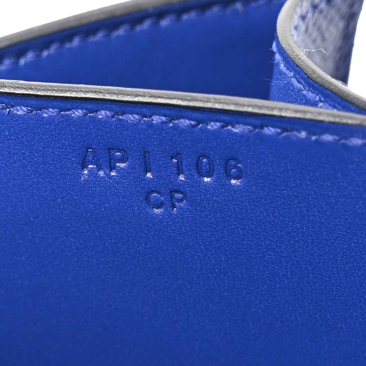 Hermes Epsom Constance 24 Bleu Electrique 7 of 10