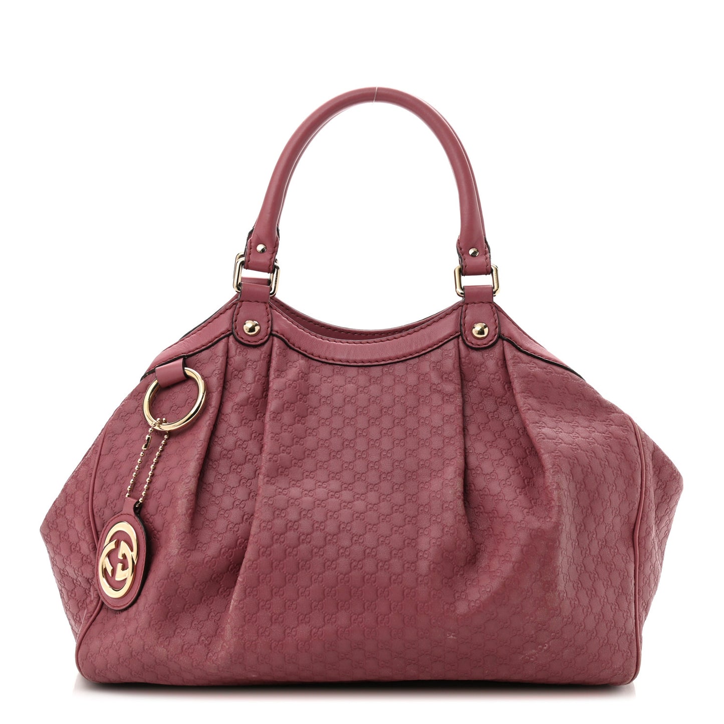 Microguccissima Medium Sukey Tote Vintage Rose