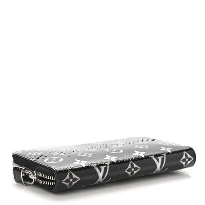 Louis Vuitton Snakeskin Monogram Zippy Padlock Wallet Black 4 of 9