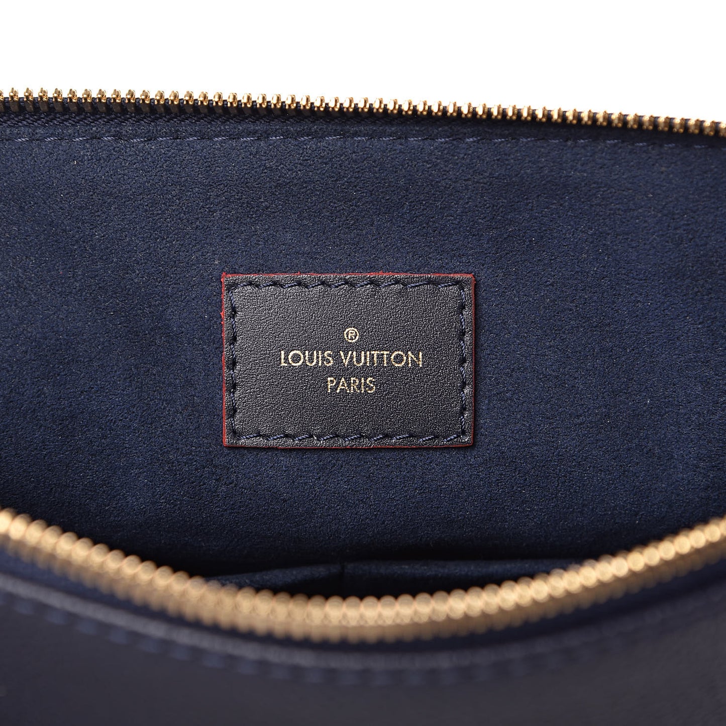 Empreinte V Tote MM Marine Rouge
