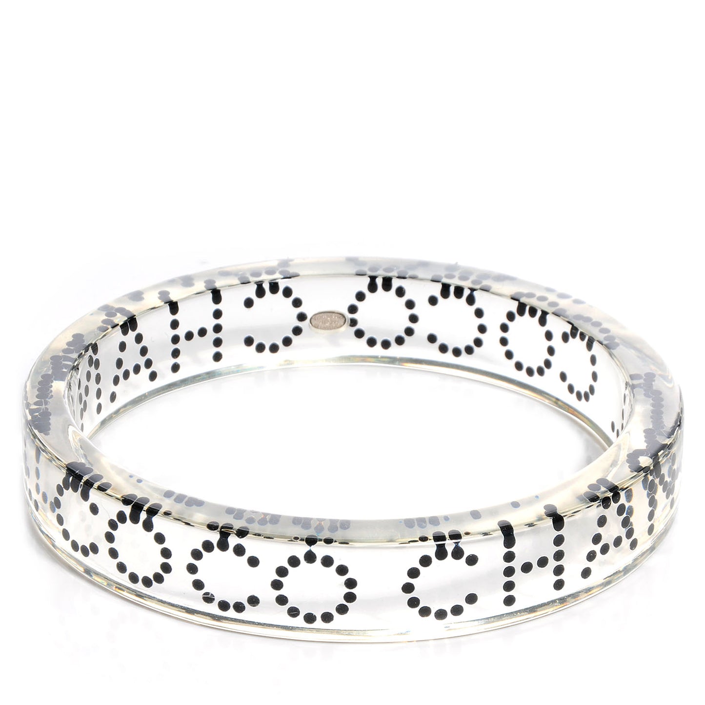 Resin Coco Bangle Clear