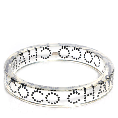 Chanel Resin Coco Bangle Clear 1 of 4