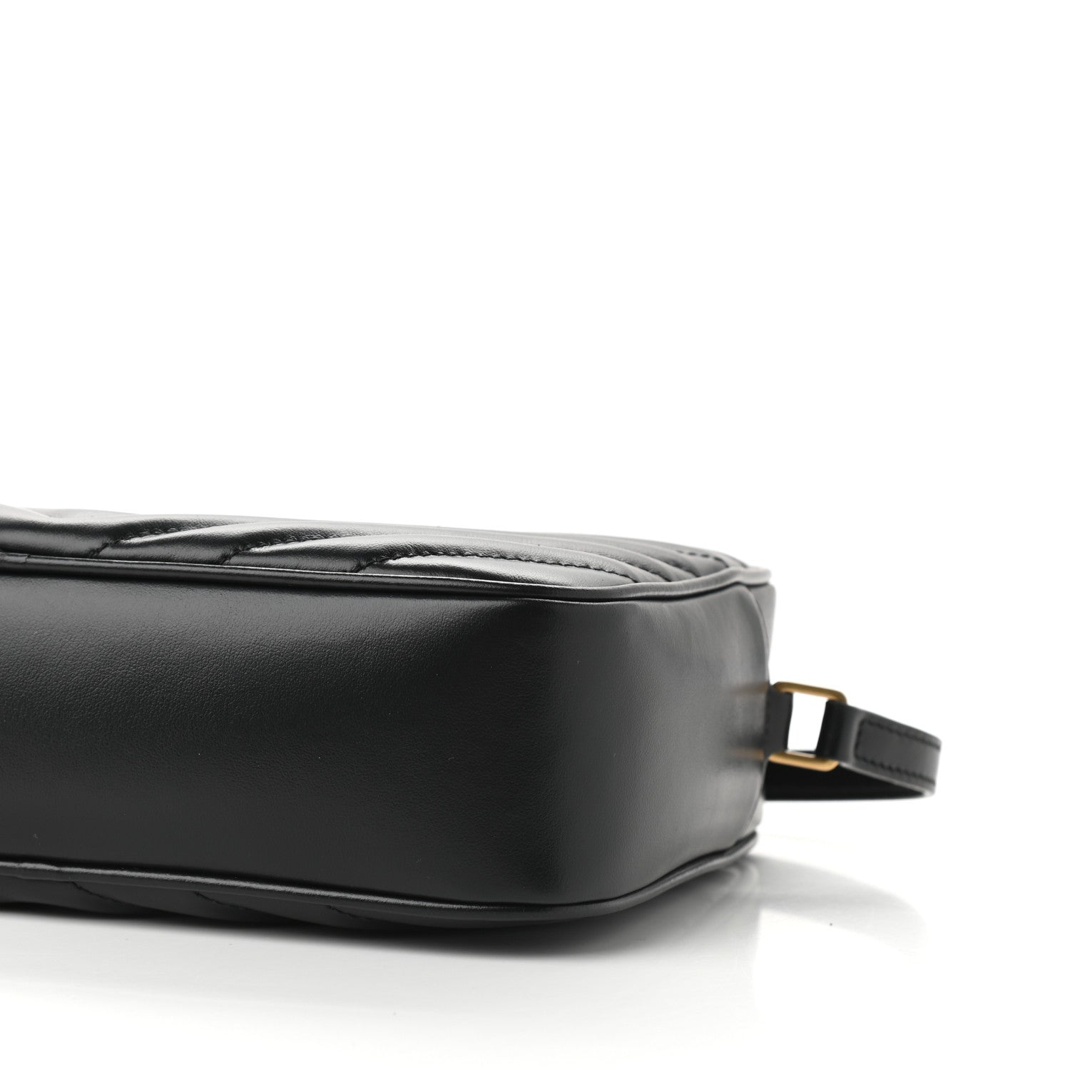 Saint Laurent Calfskin Matelasse Monogram Lou Camera Bag Black 9 of 9