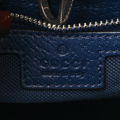 Gucci Canvas Web Interlocking GG Canvas Tote Navy 6 of 9