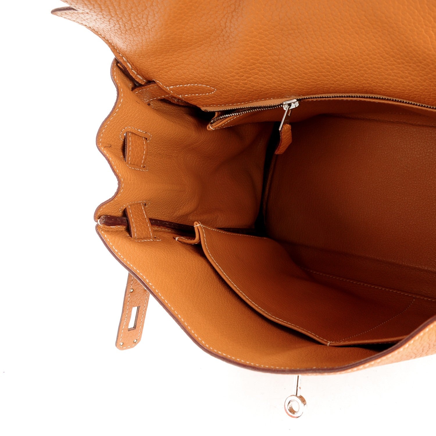 Hermes Fjord Kelly Retourne 32 Natural Sable 7 of 25