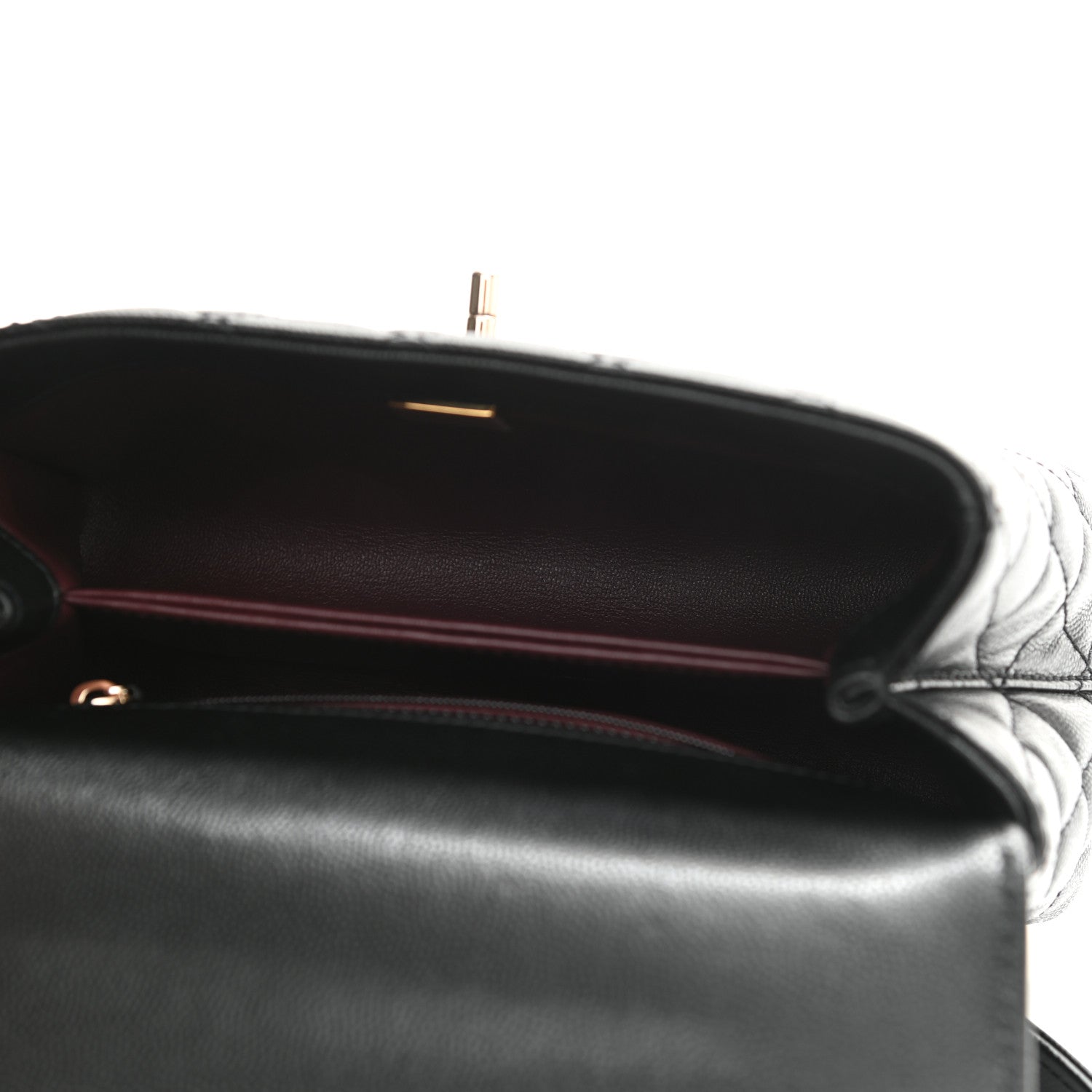 Chanel Caviar Quilted Mini Coco Handle Flap Black 5 of 11