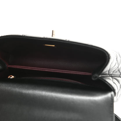 Chanel Caviar Quilted Mini Coco Handle Flap Black 5 of 11