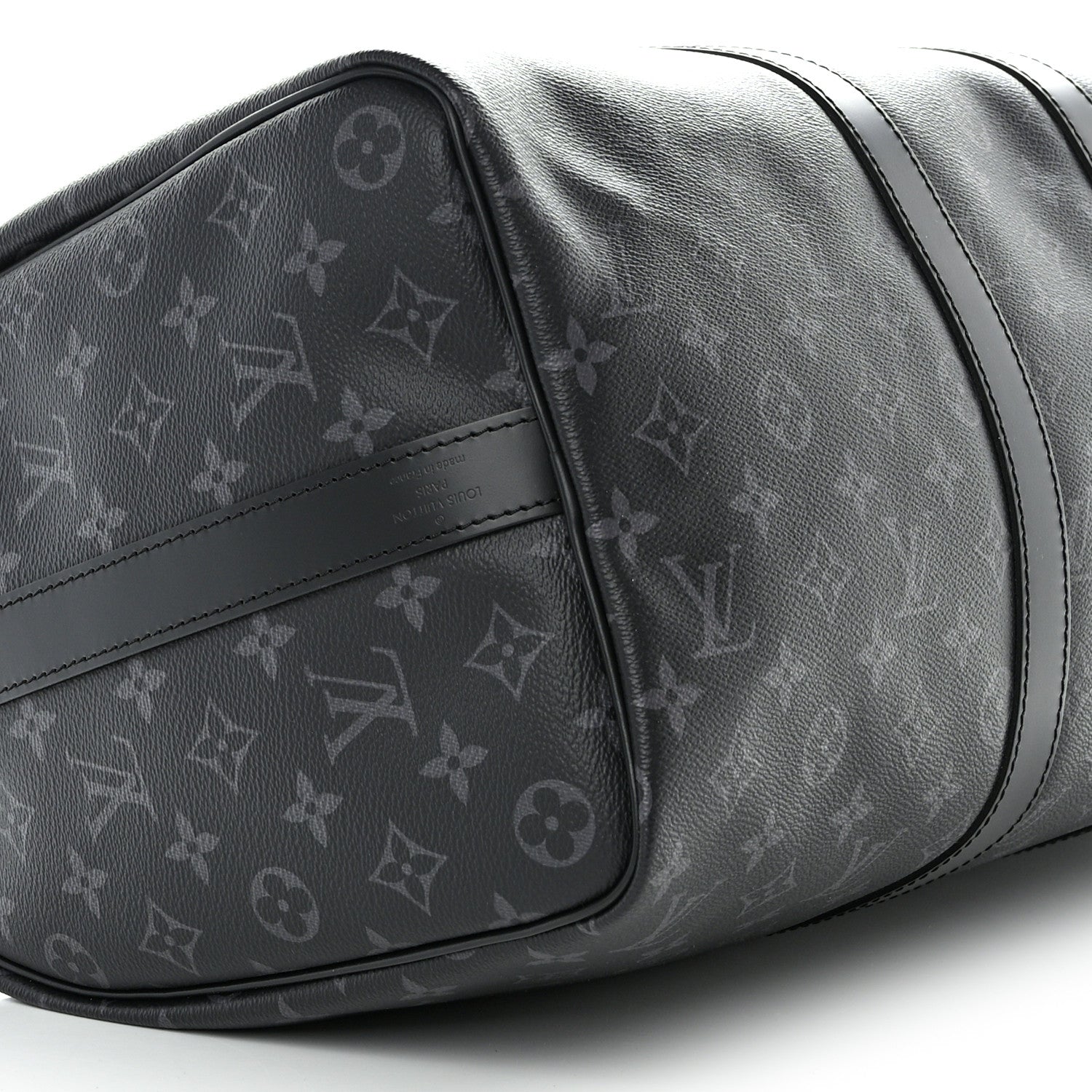 Louis Vuitton Monogram Eclipse Keepall Bandouliere 45 8 of 9