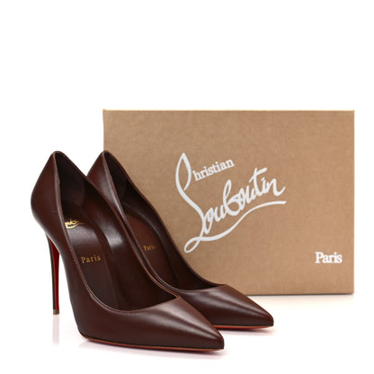Christian Louboutin Nappa Kate 100 Pumps 38.5 Nude 7 8 of 8