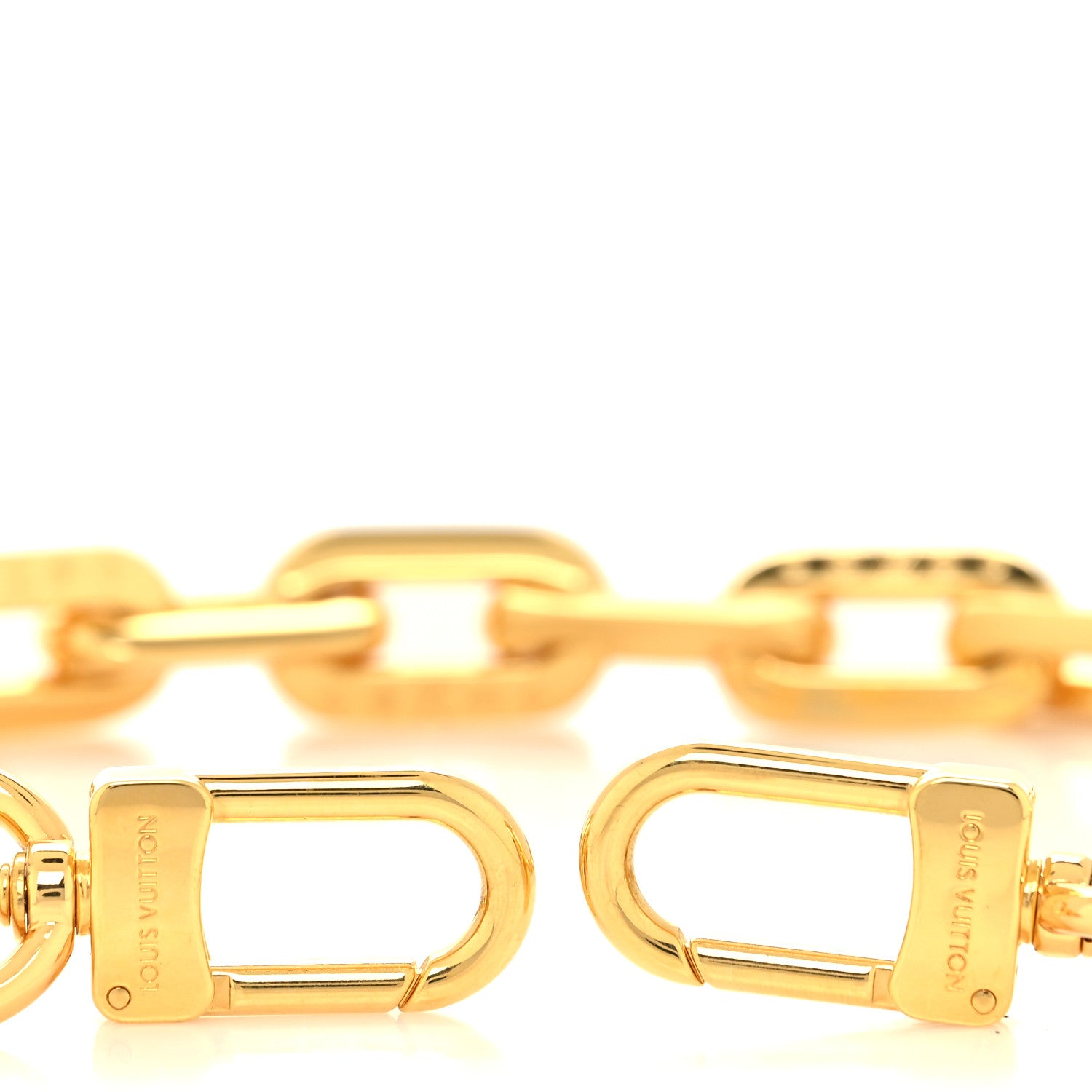 Louis Vuitton Metal Coussin Chain Strap Gold 3 of 3