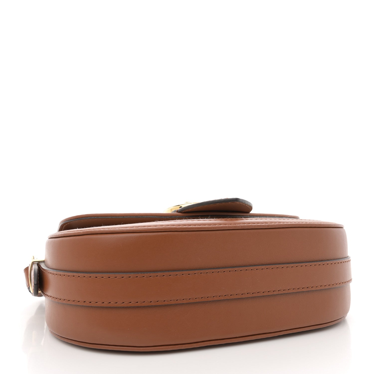 Louis Vuitton Canvas Smooth Calfskin LV Pont 9 Soft MM Caramel Brown 4 of 12