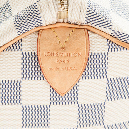 Louis Vuitton Damier Azur Speedy 35 6 of 7