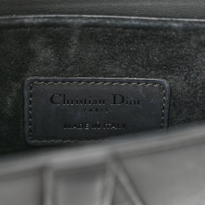 Christian Dior Ultra Matte Calfskin Mini Saddle Bag Black 6 of 9