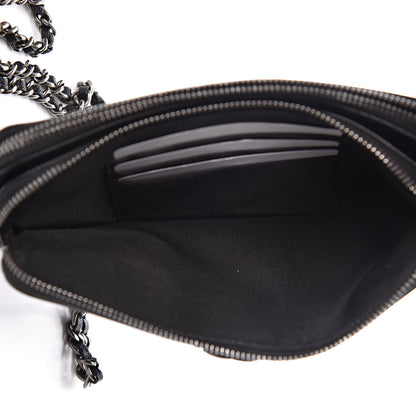 Chanel Caviar Quilted Small Boy Clutch With Chain Black 5 of 11