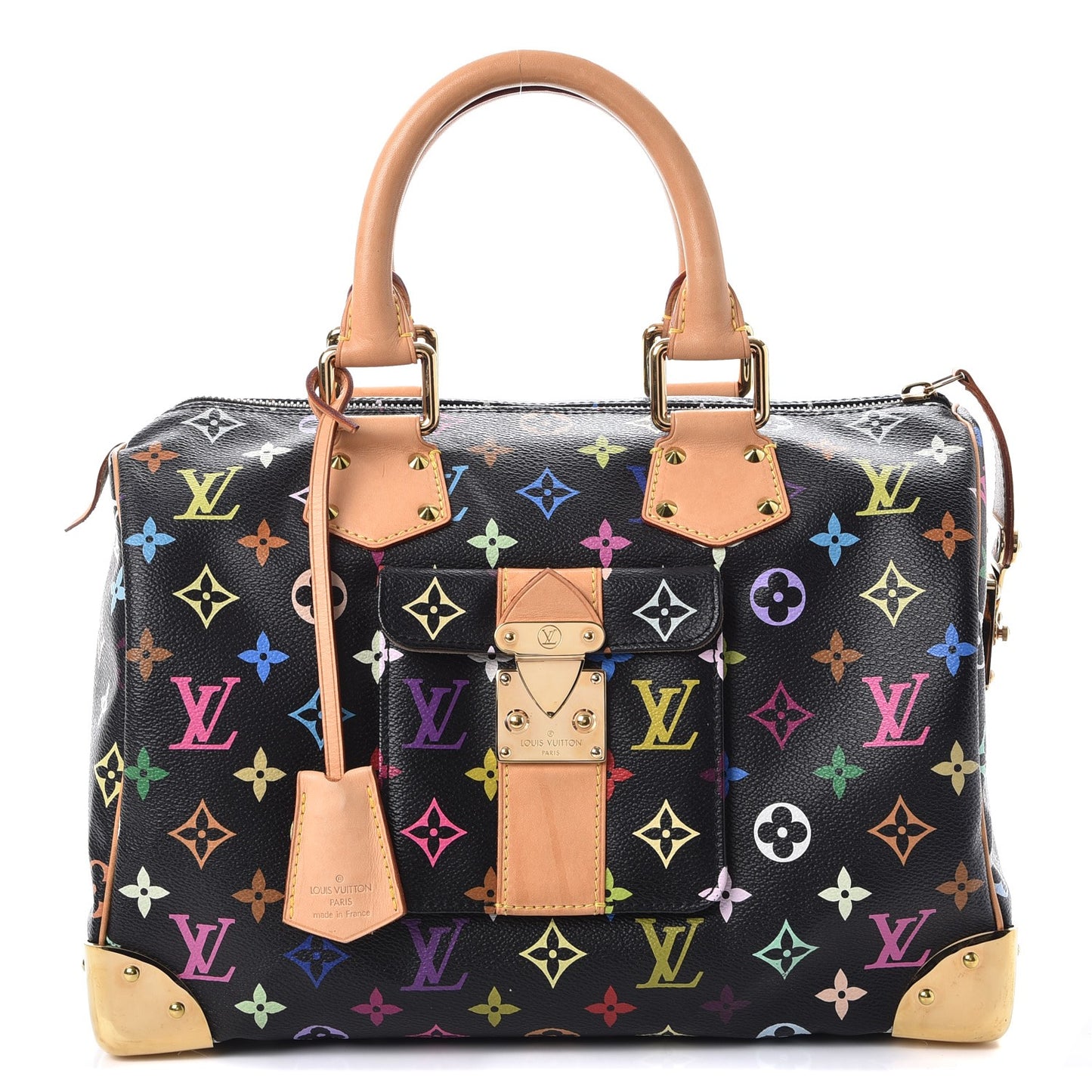 Monogram Multicolor Speedy 30 Black