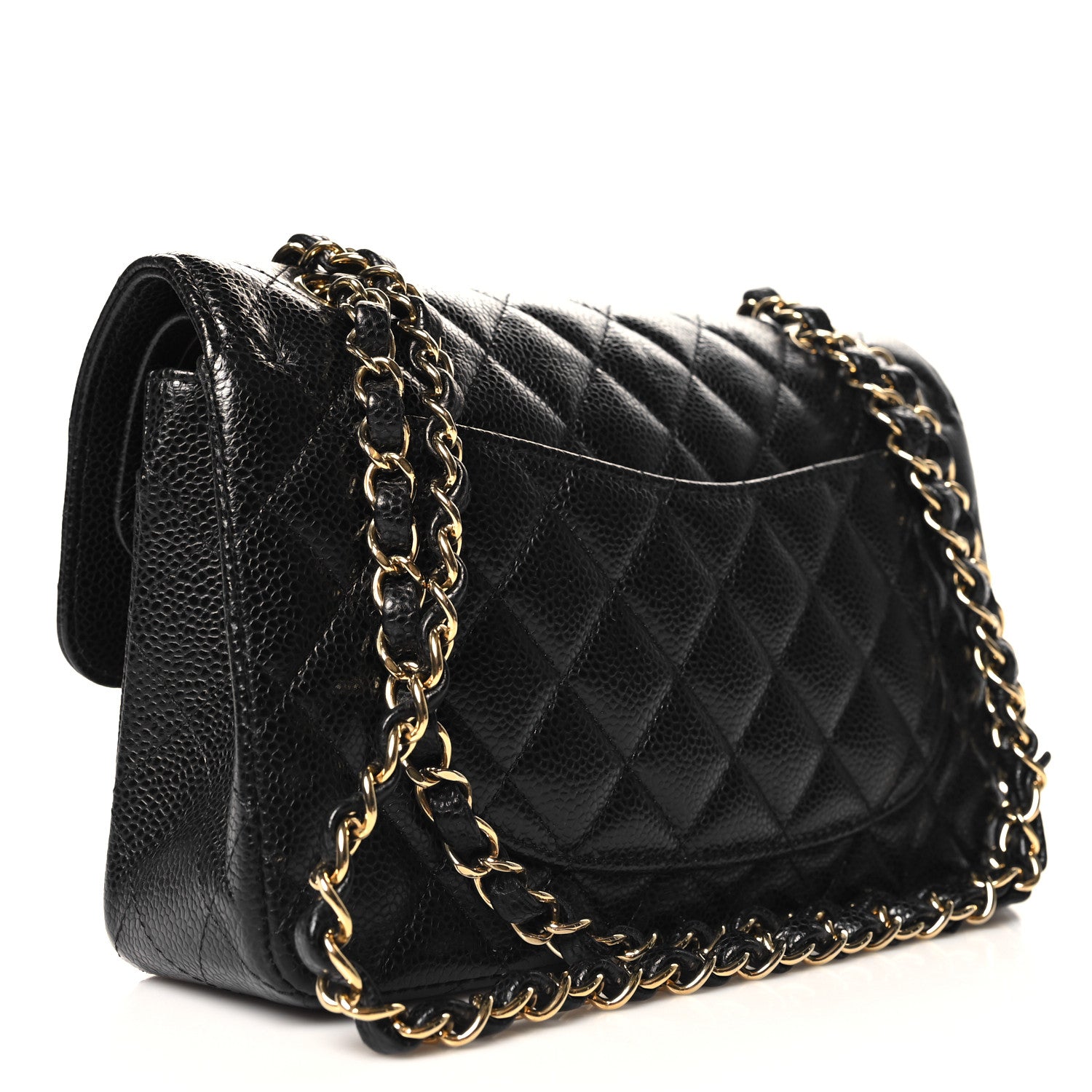 Chanel Caviar Quilted Small Double Flap Black 3 of 10