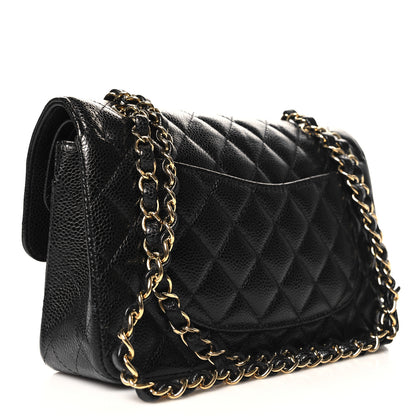Chanel Caviar Quilted Small Double Flap Black 3 of 10