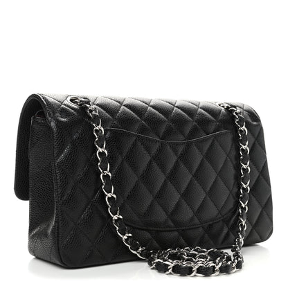 Chanel Caviar Quilted Medium Double Flap Black 2 of 4