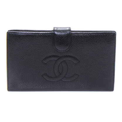 Chanel Caviar CC Wallet Black 1 of 8