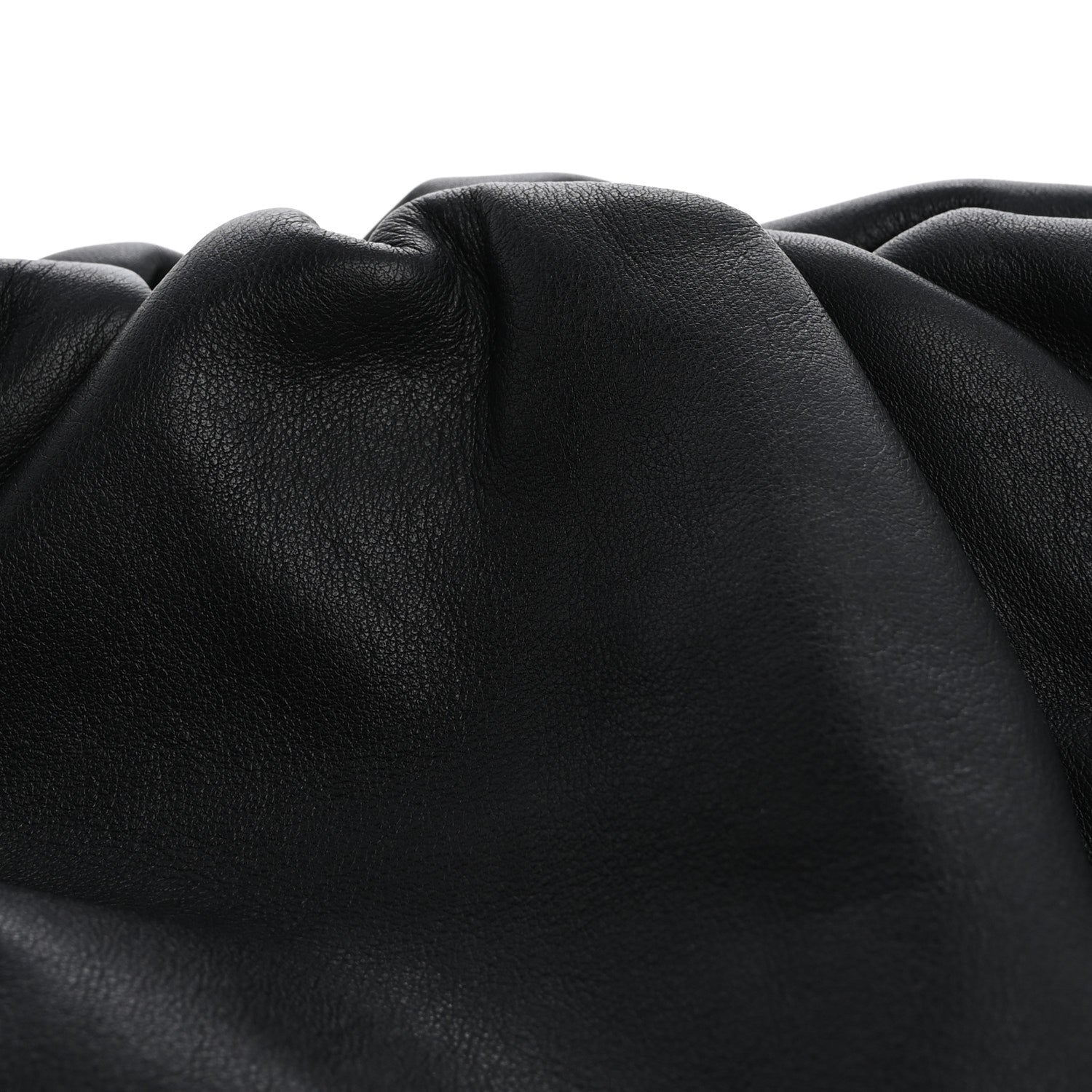 Bottega Veneta Smooth Butter Calf The Pouch Oversized Clutch Black 9 of 12