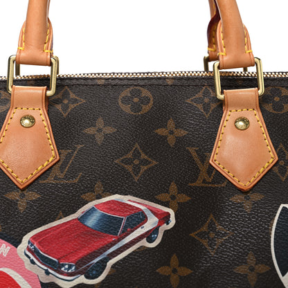 Louis Vuitton Monogram My World Tour Speedy Bandouliere 30 8 of 10