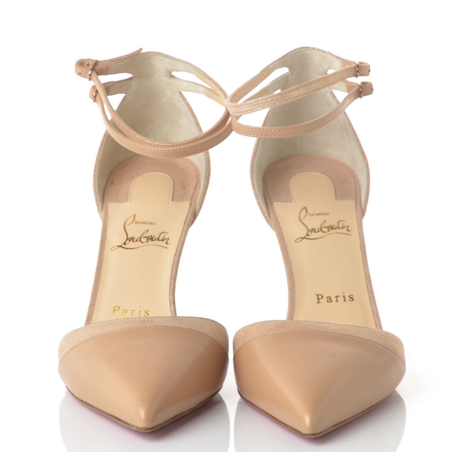 Kid Uptown Double 85 Pumps 39 & 39.5 Nude