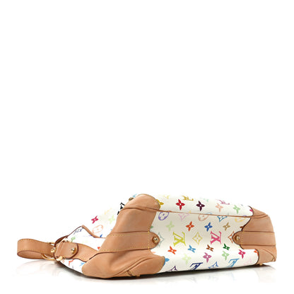 Louis Vuitton Monogram Multicolor Greta White 4 of 9