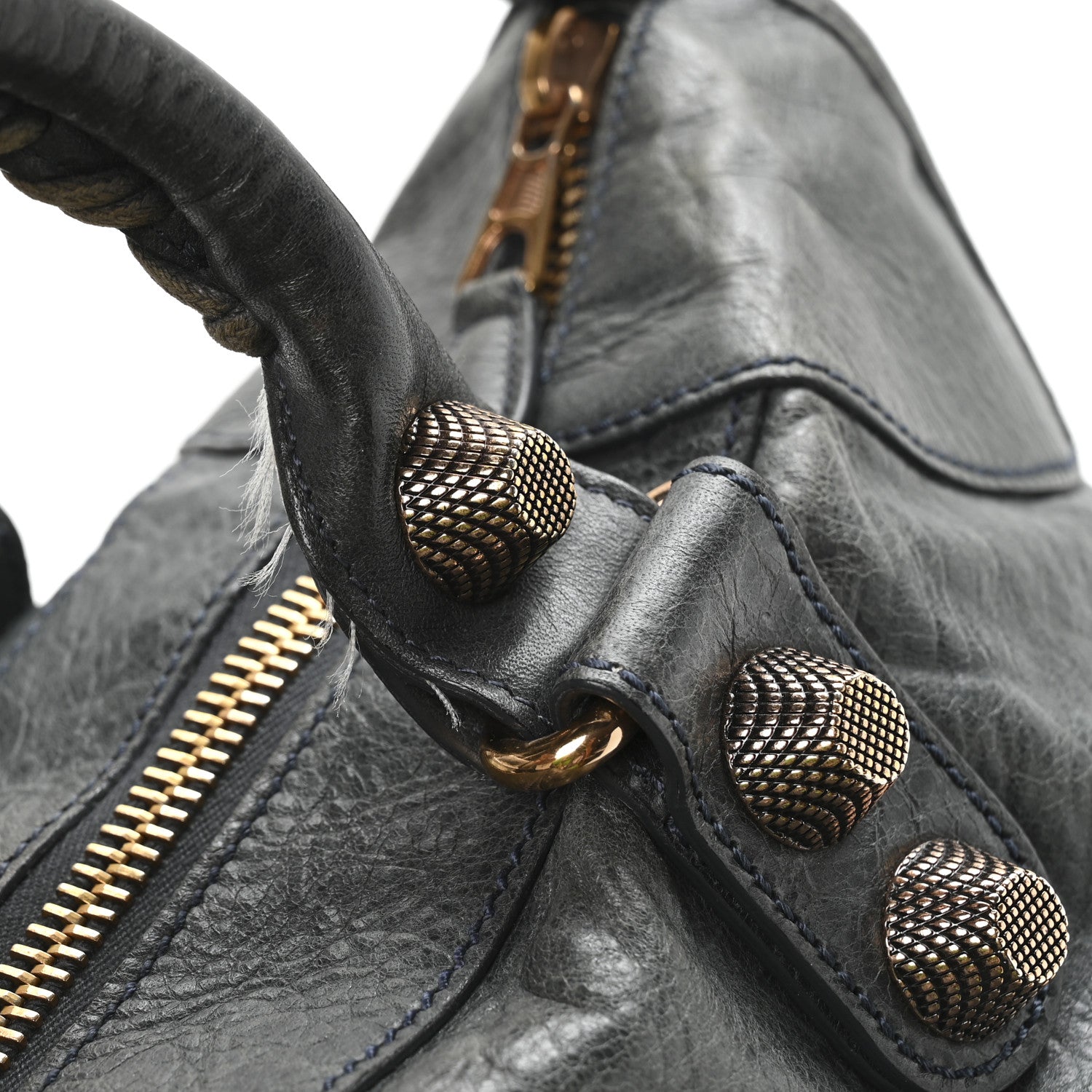 Balenciaga Agneau Giant 21 Rose Gold Hardware Work  Anthracite 12 of 12