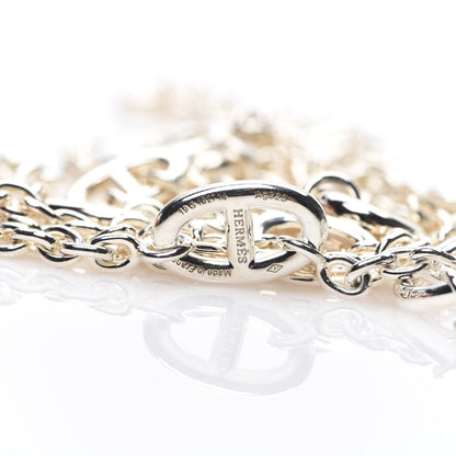 Hermes Sterling Silver Farandole Necklace 120 4 of 5