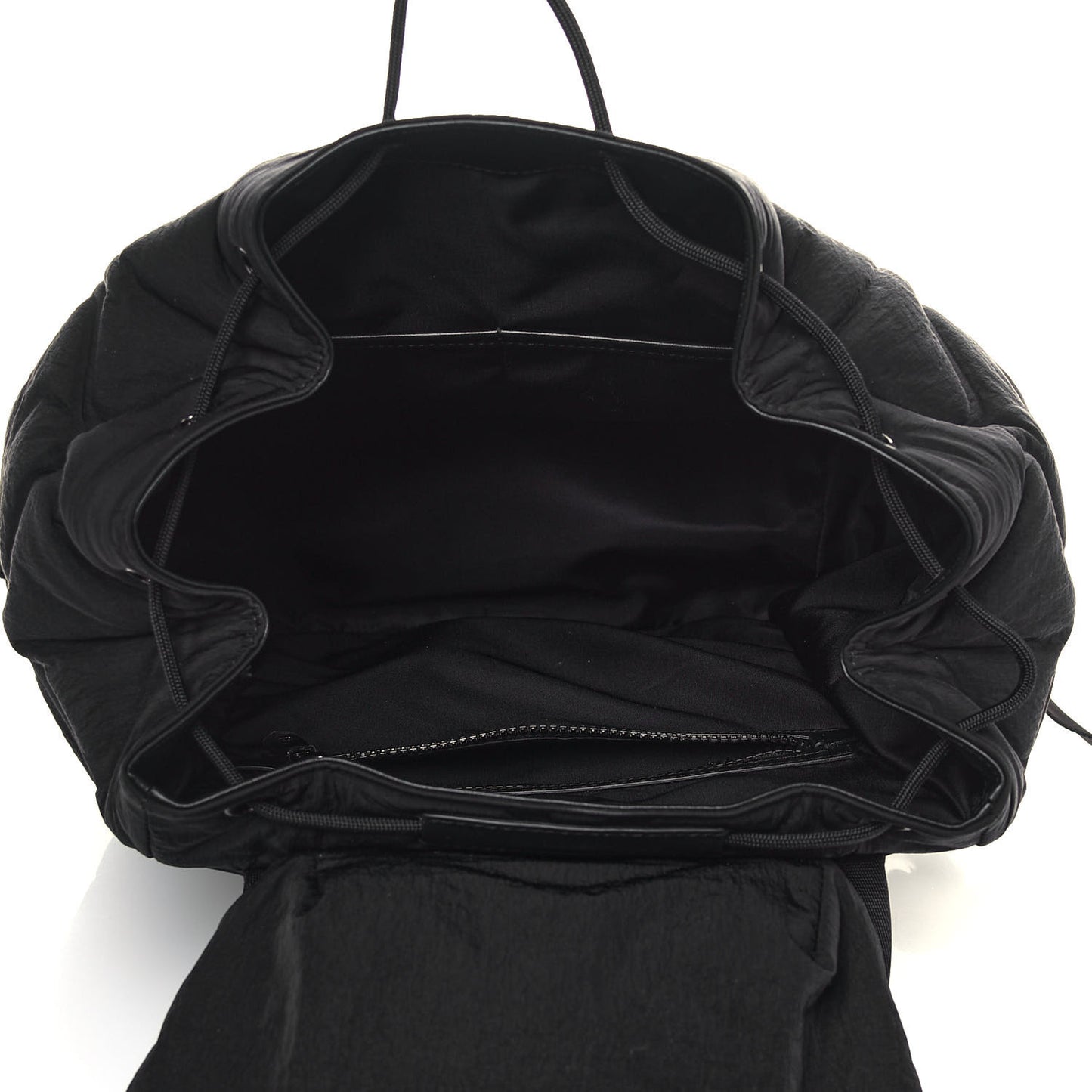 DOLCE &GABBANA Nylon Logo Backpack Black