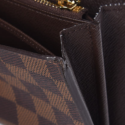 Louis Vuitton Damier Ebene Sistina Wallet 11 of 13