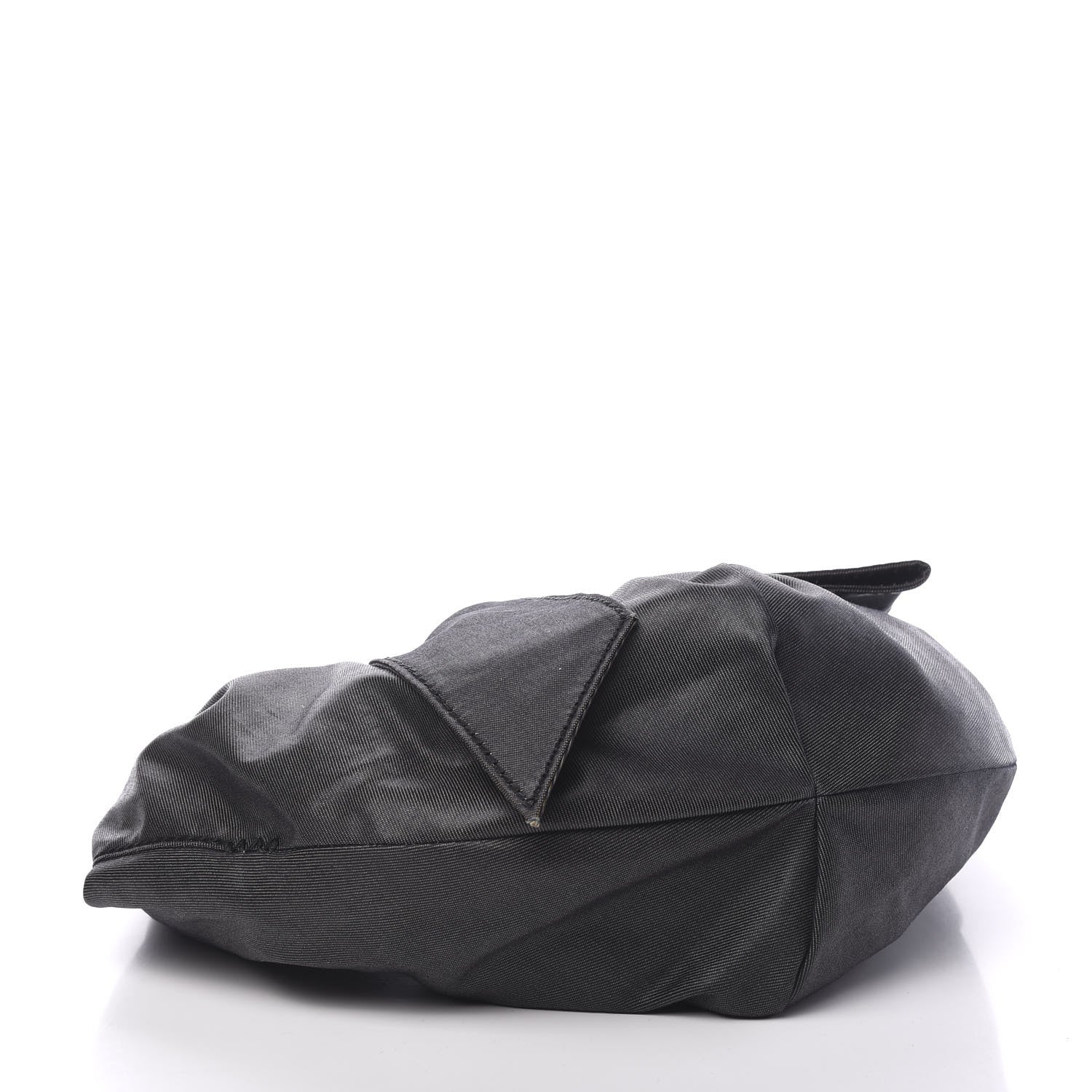 Valentino Garavani Denim 360 Bow Hobo Grey 3 of 11