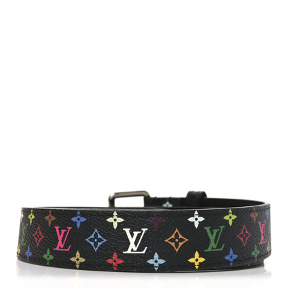 Louis Vuitton LV X TM Monogram Multicolor 30mm Belt 85 34 Black 2 of 5