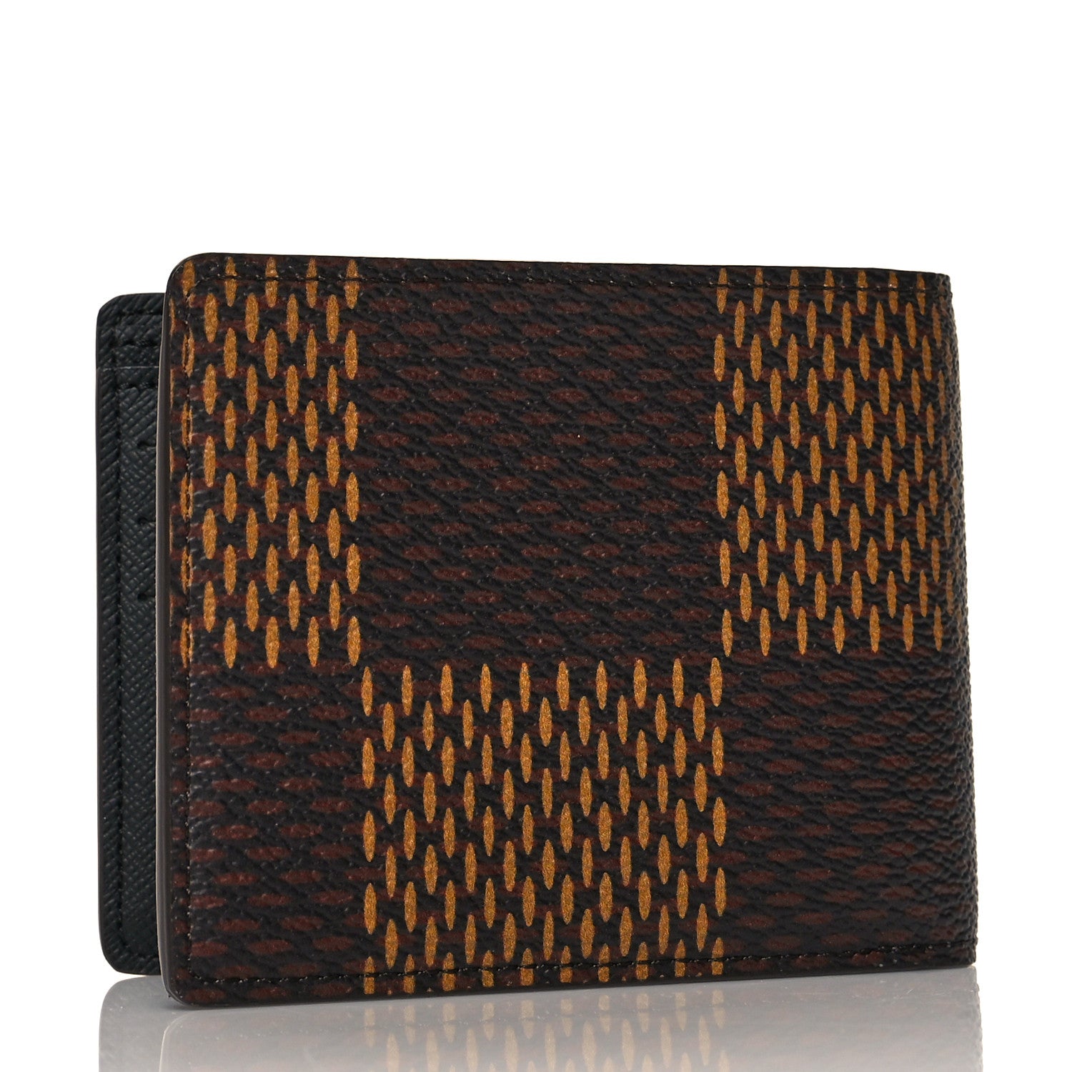 Louis Vuitton X NIGO Giant Damier Ebene Tortoise Multiple Wallet 3 of 7