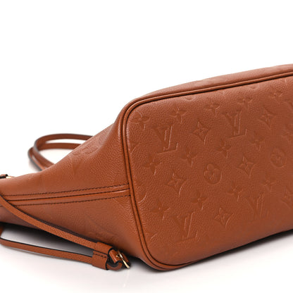 Louis Vuitton Empreinte Monogram Giant Neverfull MM Cognac 8 of 10