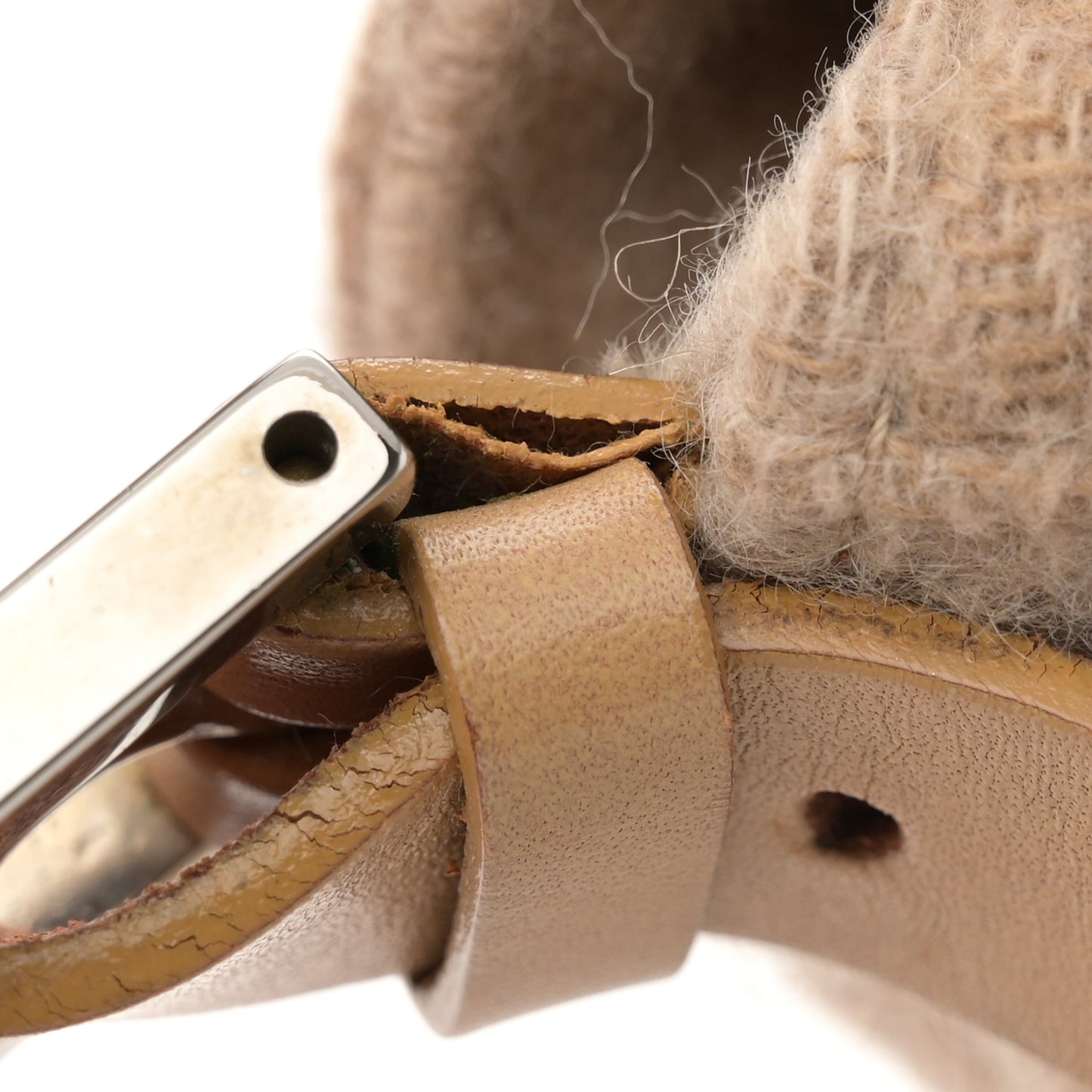 Wool Zucca Baguette Beige
