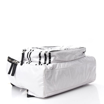 Chanel Vinyl La Pausa Bay Backpack White 4 of 9