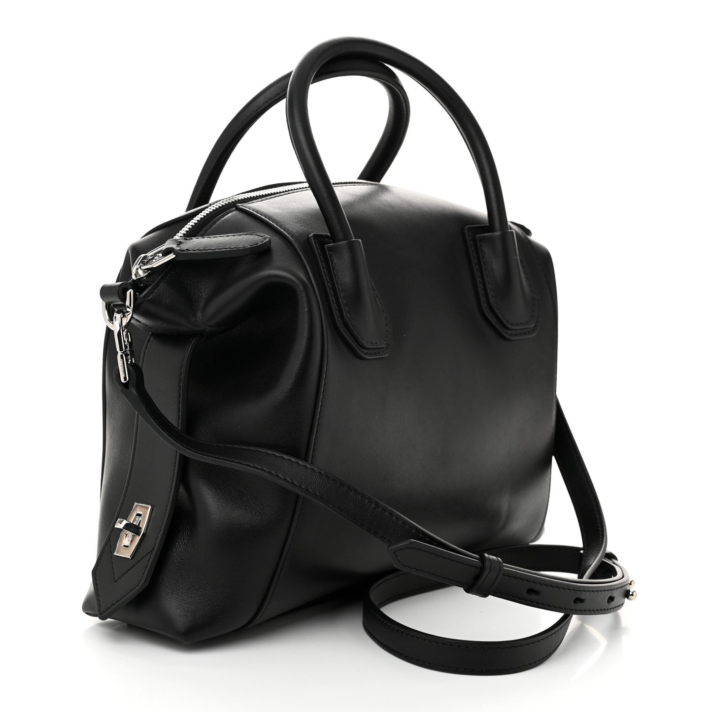 Smooth Calfskin Soft Antigona Black