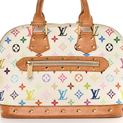 Louis Vuitton Monogram Multicolor Alma White 20 of 20