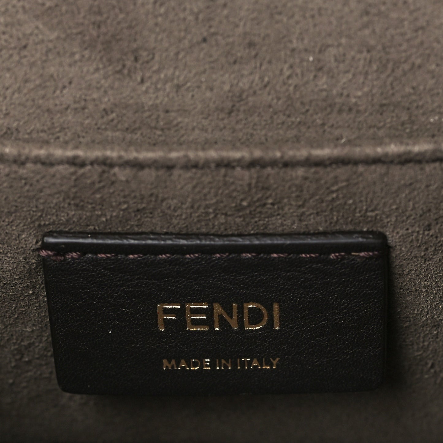 Vitello Century F is Fendi Bi-Color FF 1974 Embossed Small Kan I Shoulder Bag Camelia Saddler