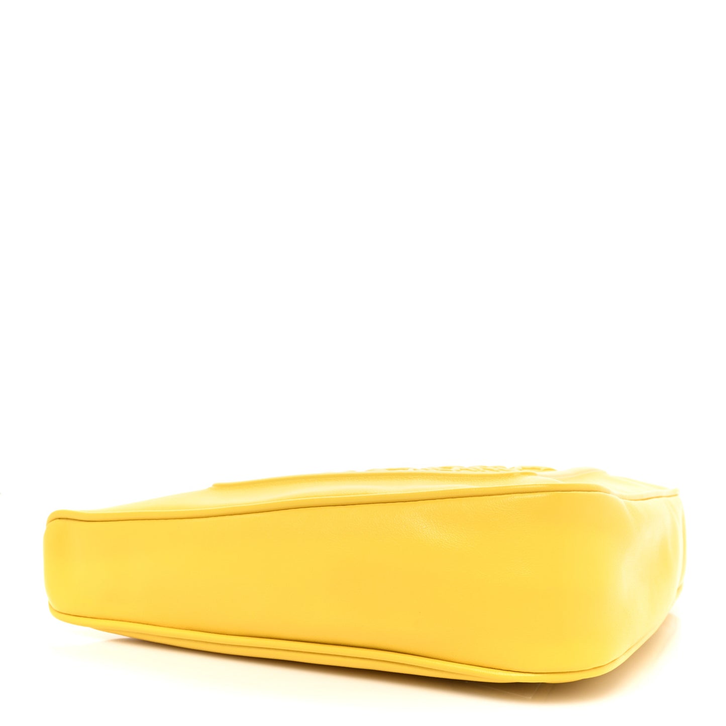 Grace Lux Triangle Logo Embossed Triangle Wristlet Pouch Sole