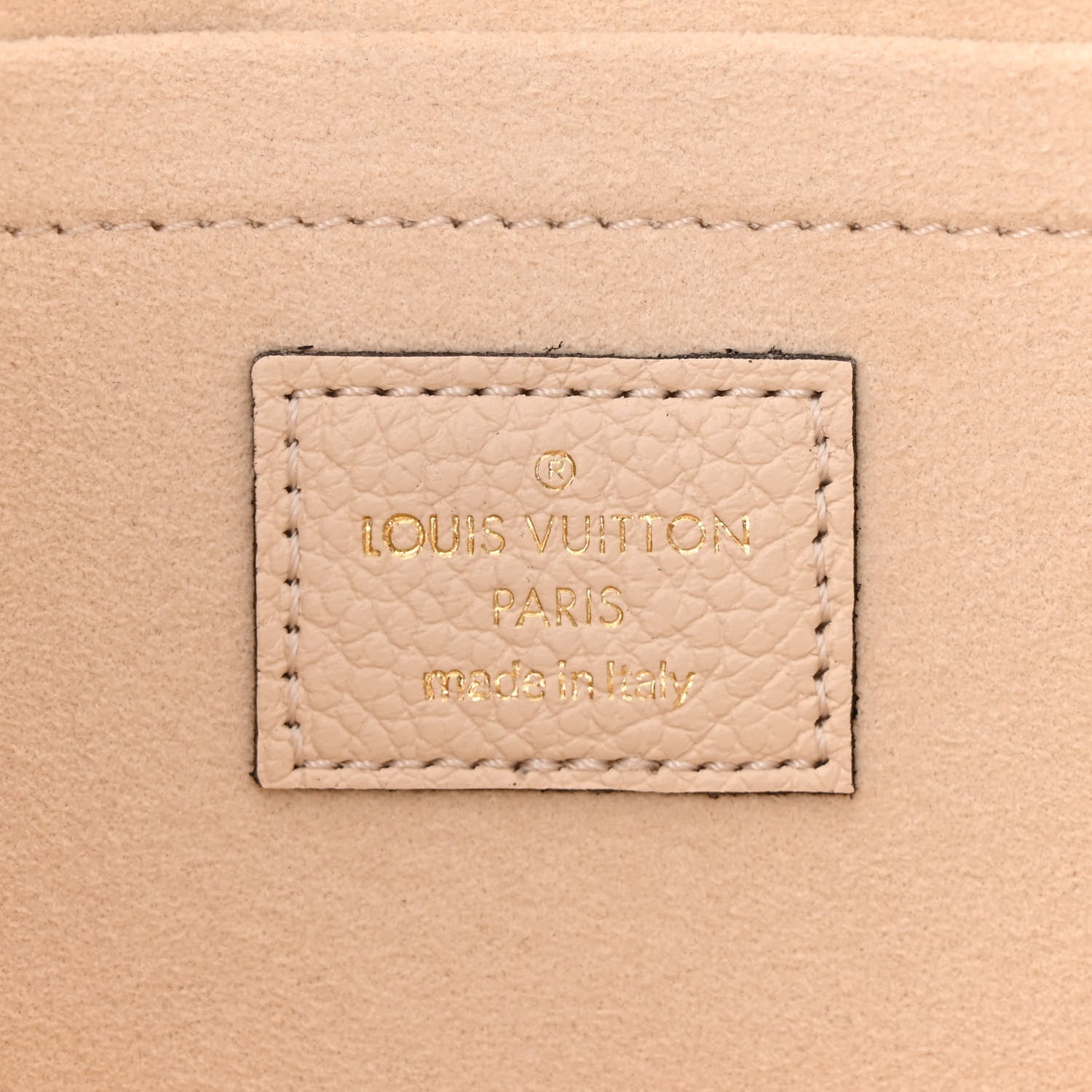 Louis Vuitton Empreinte Pochette Felicie Chain Wallet Cream 7 of 10