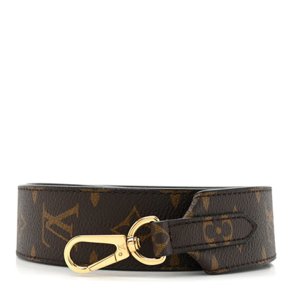 Louis Vuitton Monogram Bandouliere Shoulder Strap Black 1 of 6