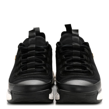 Chanel Velvet Calfskin Mixed Fibers CC Sneakers 38 Black 3 of 10
