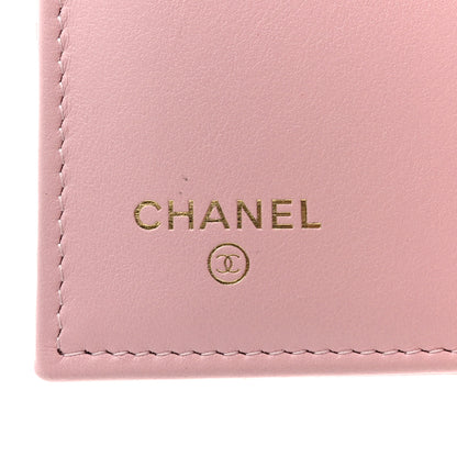 Chanel Caviar Quilted Medium Flap Wallet Light Pink 6 of 9