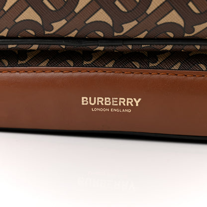 Burberry E-Canvas Monogram Rocco Backpack Bridle Brown 7 of 24