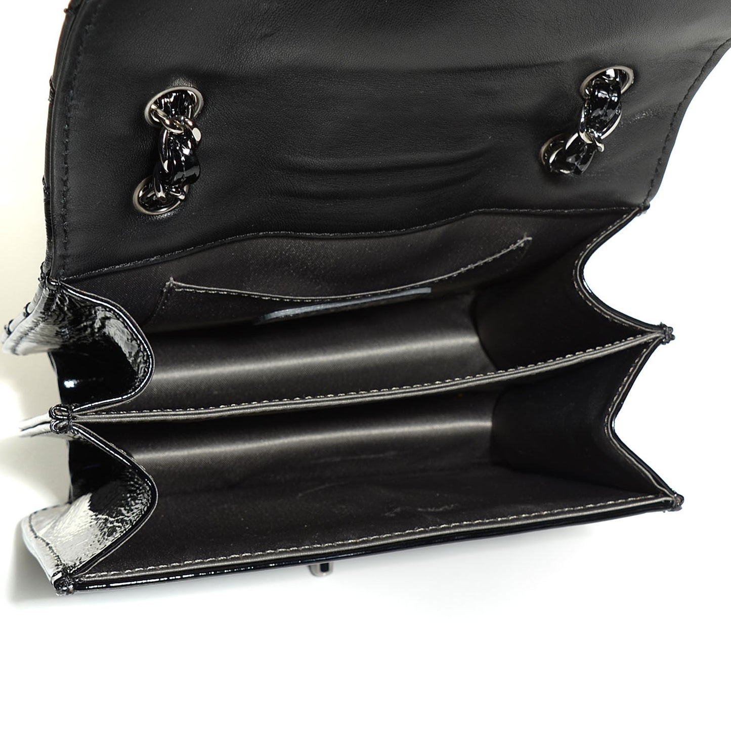 Patent Mini Madison Flap Black