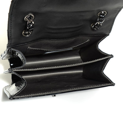 Chanel Patent Mini Madison Flap Black 5 of 8