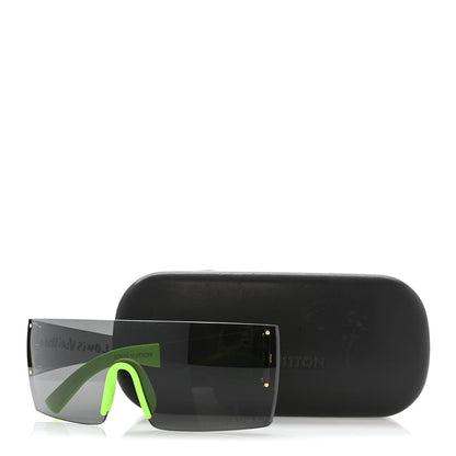 Louis Vuitton Graffiti Sunglasses Neon Green 8 of 8